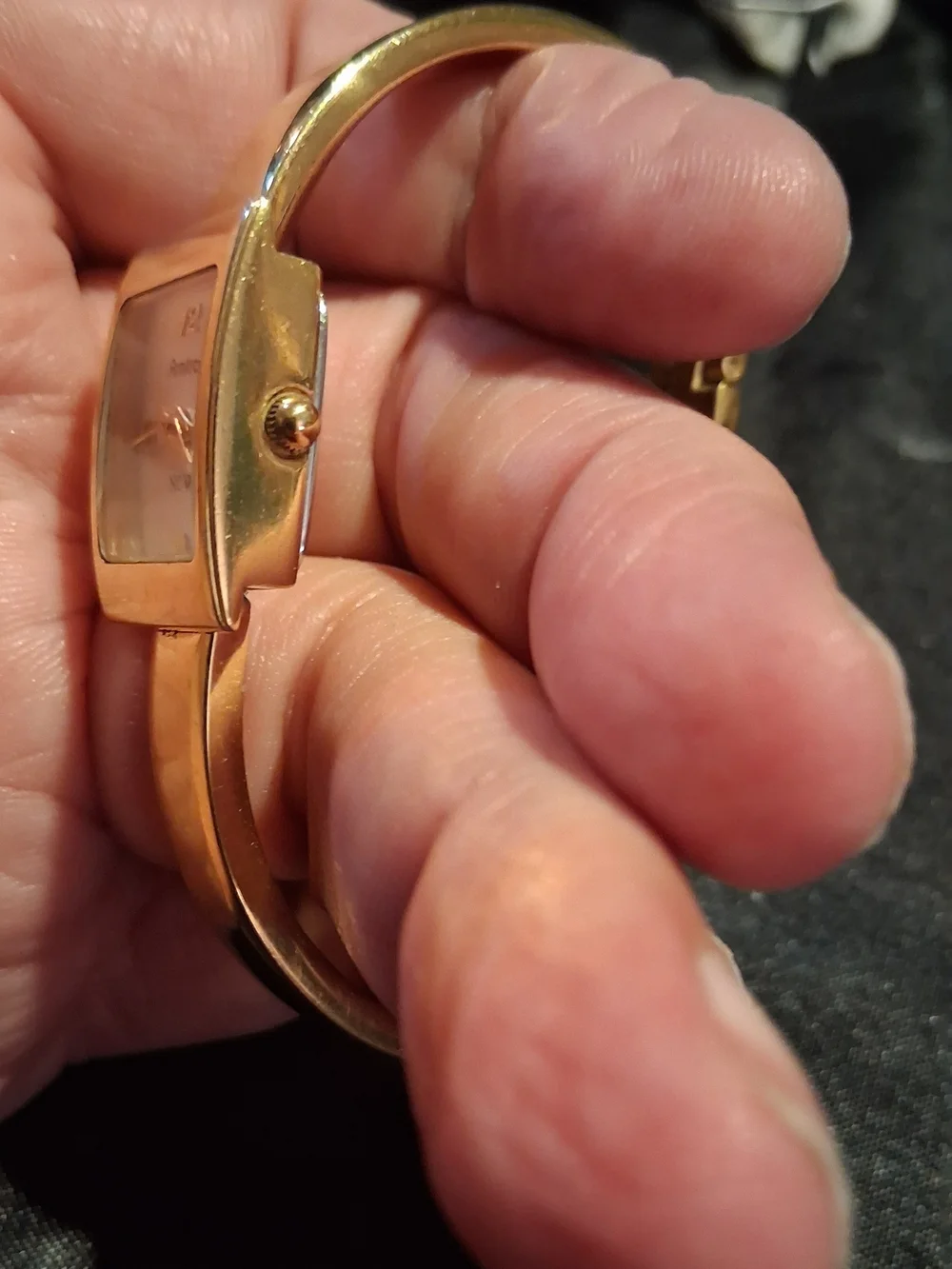 Armitron Gold-Tone Women's Bangle Watch - Elegant Gold
